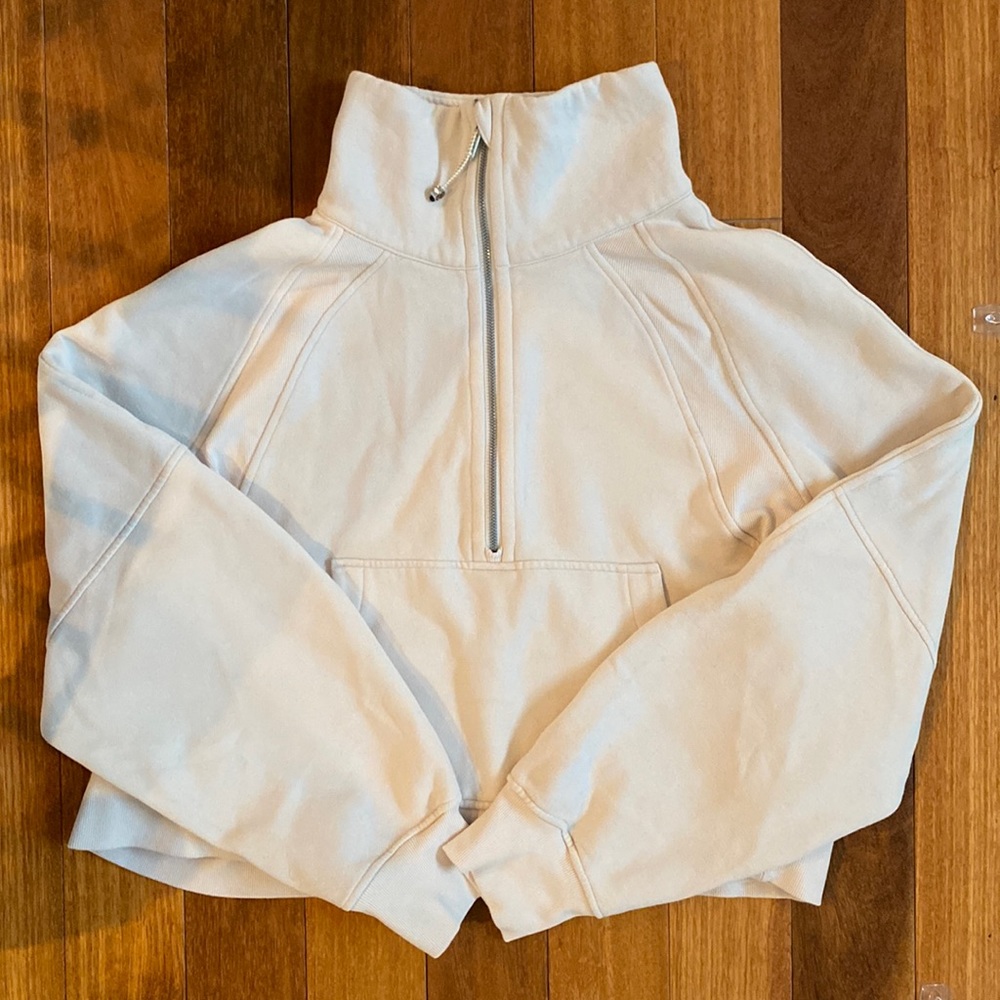 Lululemon Scuba Oversized Funnel Neck Half Zip